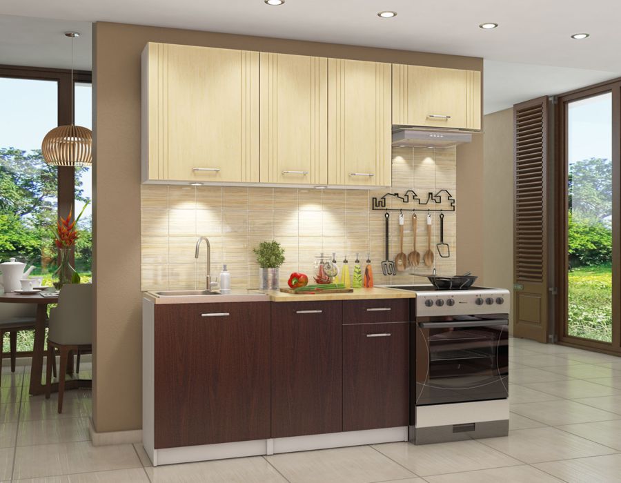 Кухня Бьянка клён