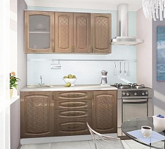 Кухня Бьянка красный